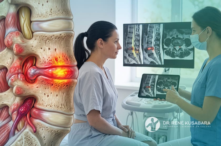 Inflamação na Coluna